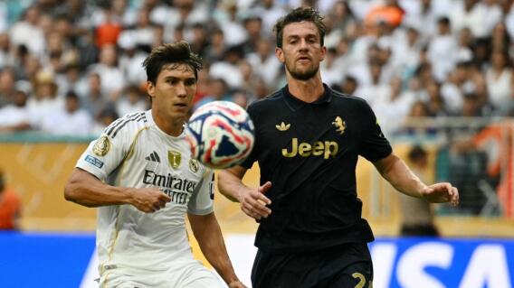 Gonzalo García en acción de juego con el Real Madrid frente a Juventus por el Mundial de Clubes. Gonzalo García en acción de juego con el Real Madrid frente a Juventus por el Mundial de Clubes.