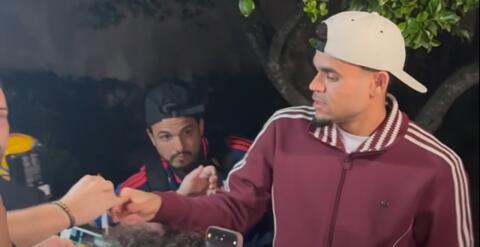 Luis Díaz ya se unió a la concentración de la Selección Colombia para los duelos contra Australia y Nueva Zelanda.