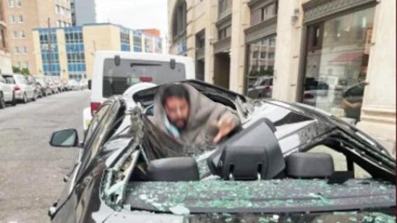 Hombre cae de un 9 piso Hombre cae de un 9 piso