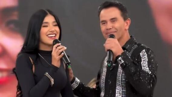 Jenny López presenta a su papá