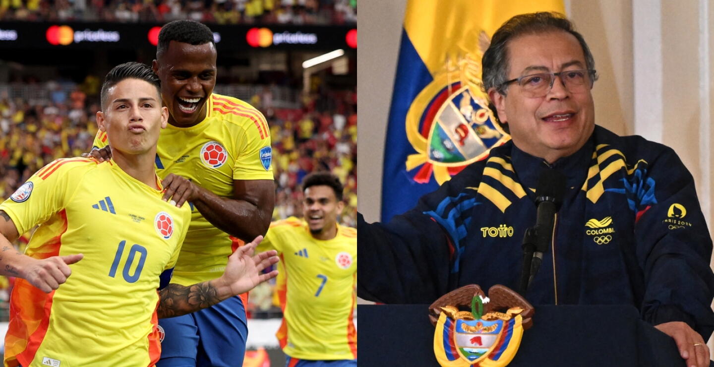 Petro celebra clasificación de Colombia a semifinales: "Nos une y llena de alegría"