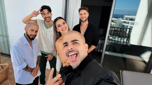 El elenco de La Reina del Flow 3 está en España para la grabación de un concierto.