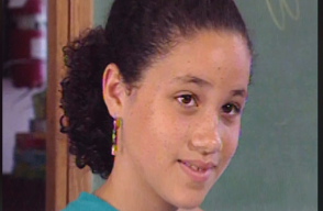 307029_BLU Radio. Meghan Markle a los 12 años./ Foto: Tomada del video.png