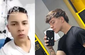 Andrés Camilo Sotelo (izquierda) fue señalado como el responsable de la muerte de Juan Felipe Rincón (derecha)
