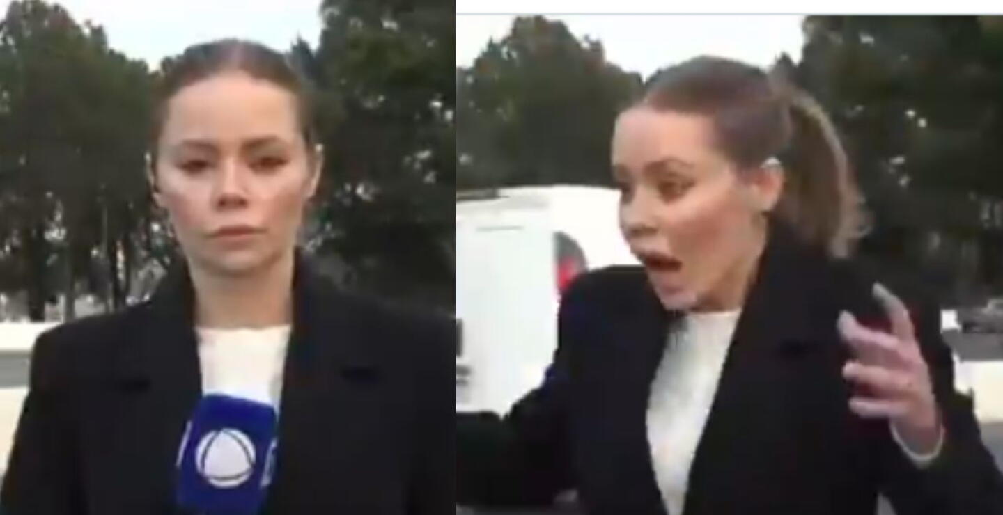 Reconocida periodista fue asaltada mientras estaba en vivo; todo quedó en video