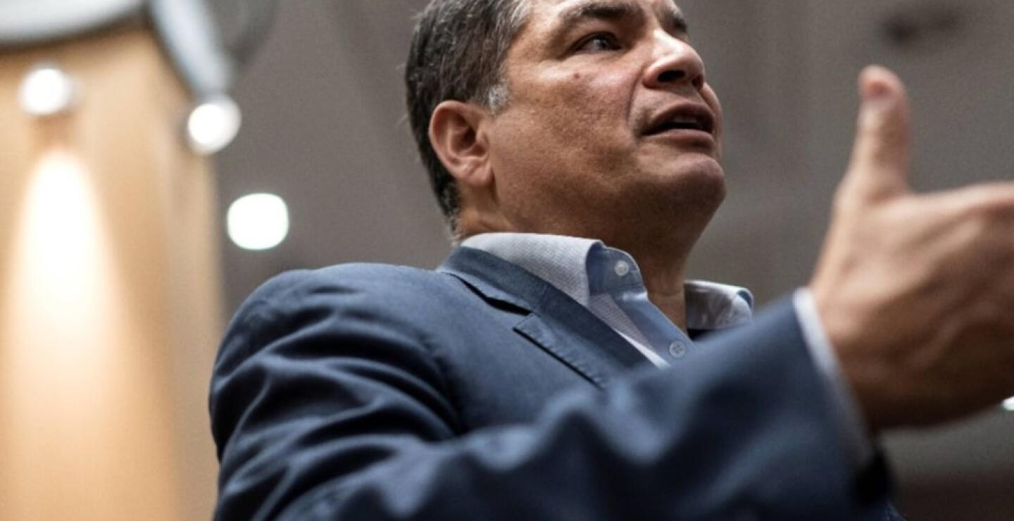 374645_Rafael Correa / AFP