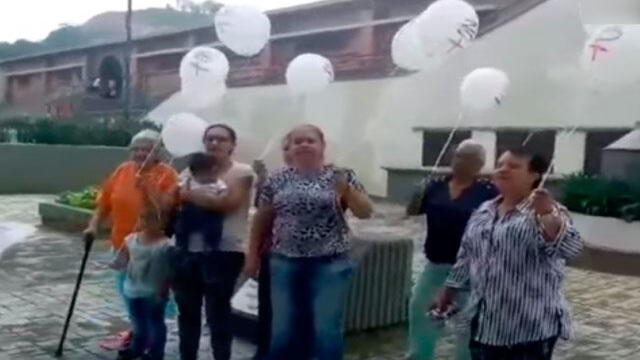 Grupo de religiosas protagonizó acto de resistencia contra la violencia en la comuna 13