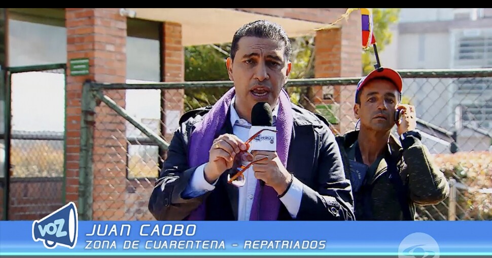 ¡Oh, por Dios, me tocó! Juan Caobo reporta sobre el coronavirus