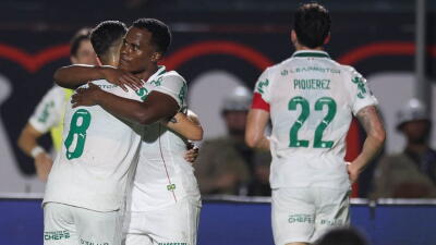 Jhon Arias fue gran figura con Palmeiras en el Brasileirao. 