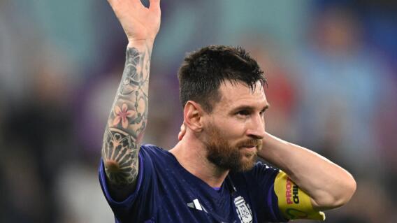 Lionel Messi, en Argentina vs. Polonia Lionel Messi, en Argentina vs. Polonia