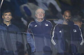 Fabián Bustos, DT de Millonarios.