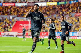 Miguel Borja, delantero del América de México. 