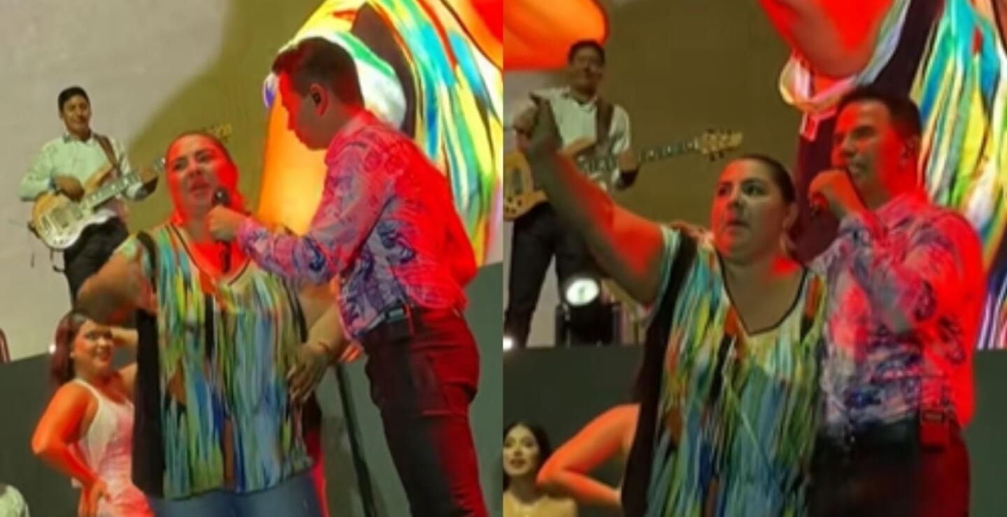Revelan infidelidad en concierto de Jhonny Rivera