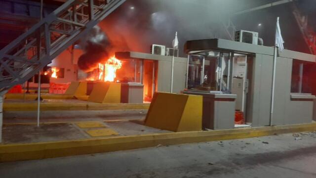 peaje incinerado en Urabá peaje incinerado en Urabá