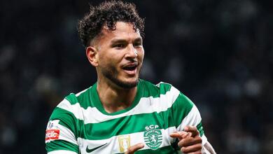 Luis Javier Suárez, delantero del Sporting Lisboa.