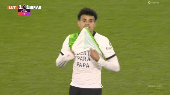 Luis Díaz dedicó gol a su papá, secuestrado por ELN Luis Díaz dedicó gol a su papá, secuestrado por ELN