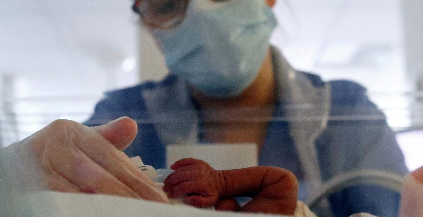 364118_Bebe recién nacido. Foto: AFP