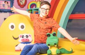 Un modelo a seguir, primer presentador con síndrome Down 