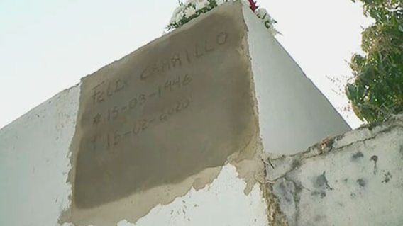 355622_BLU Radio// Tumba profanada. Foto: Noticias Caracol