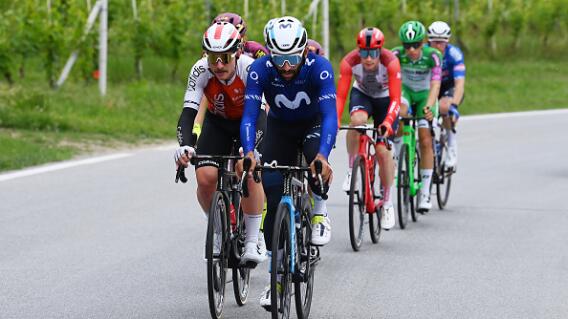 Fernando Gaviria, ciclista colombiano, en la etapa 12 del Giro de Italia. Fernando Gaviria, ciclista colombiano, en la etapa 12 del Giro de Italia.