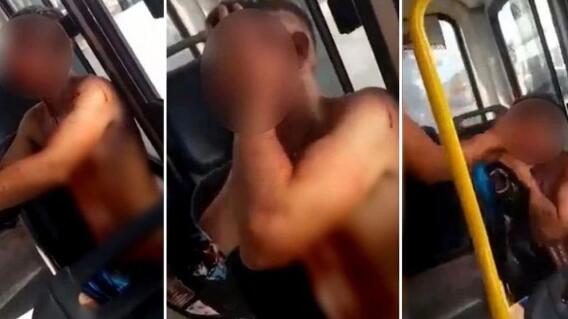 Atrapan a ladrón en un bus Atrapan a ladrón en un bus