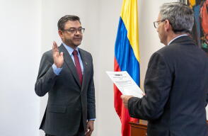 Richard Caicedo, el nuevo presidente de Icetex
