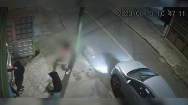 Hombre evita que roben a su papá en Bogotá Hombre evita que roben a su papá en Bogotá