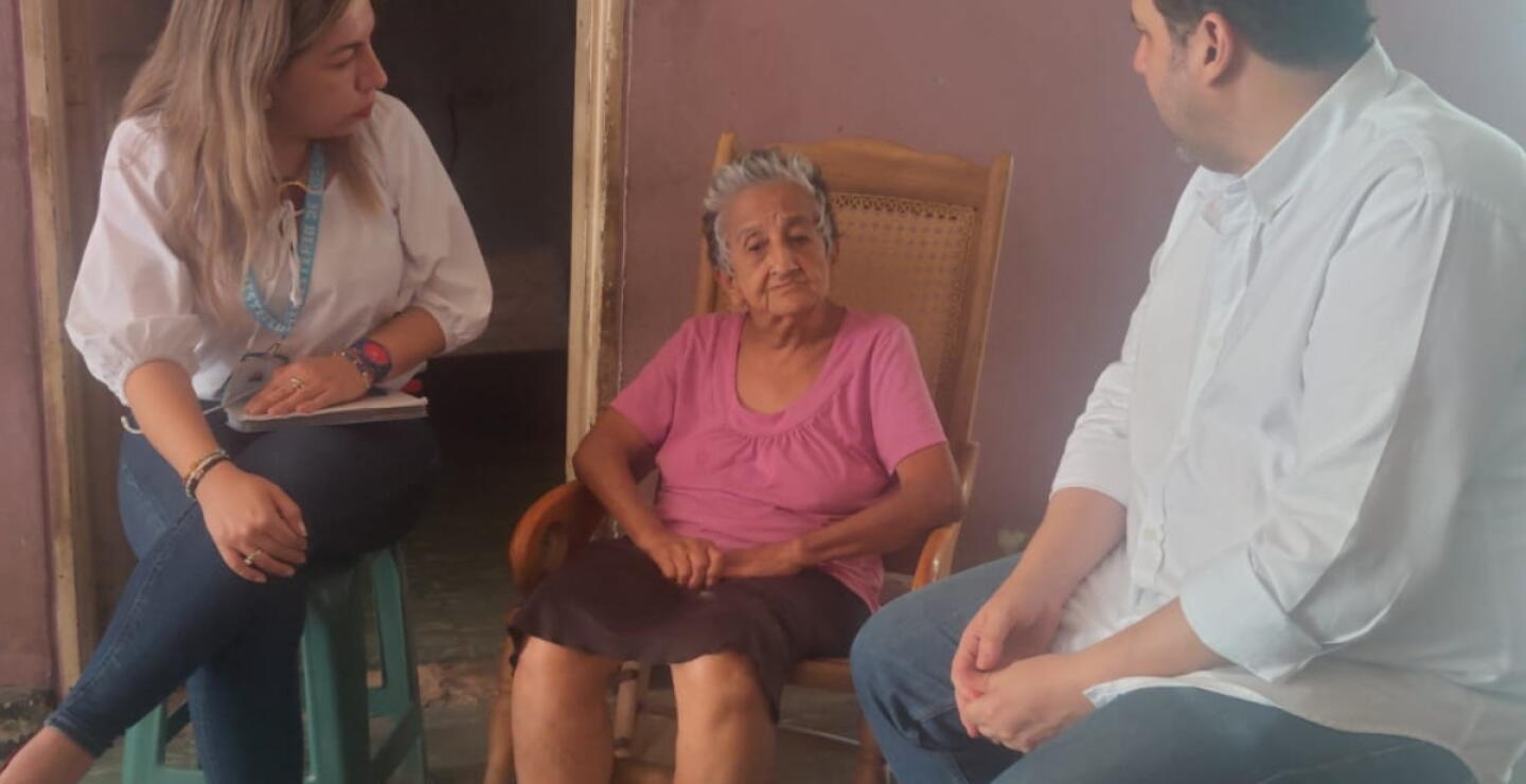 Ministerio de Vivienda ya está atendiendo el caso de doña Inocencia en Cali. 