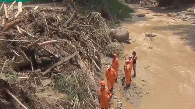 Familia de Dilan Jaimes remueve la tierra en Piedecuesta en busca de sus hermanitos y su mamá