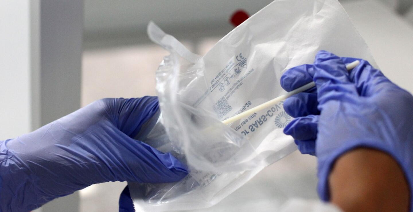 370393_Test coronavirus. Foto: AFP