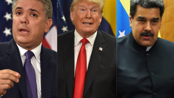 316484_Blu Radio // Duque, Trump y Maduro // Fotos: AFP