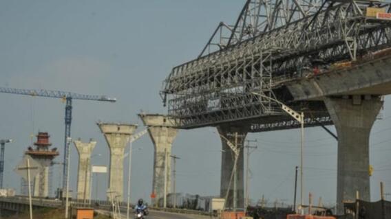 338753_Blu Radio/ Obras puente Pumarejo. Foto: YouTube