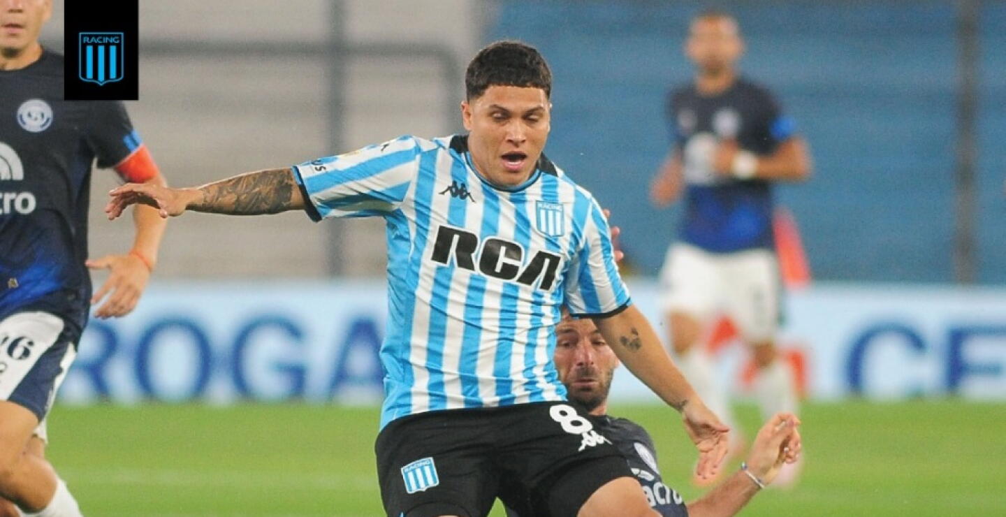 Juan Fernando Quintero le dio el triunfo a Racing sobre Independiente Rivadavia. 