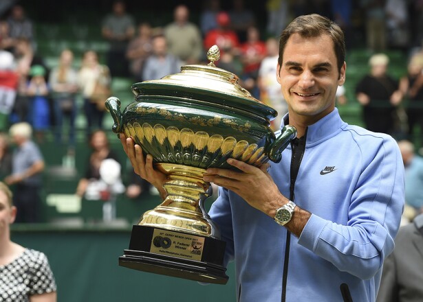 286581_BLU Radio, Roger Federer gana ATP Halle Alemania / foto: AFP