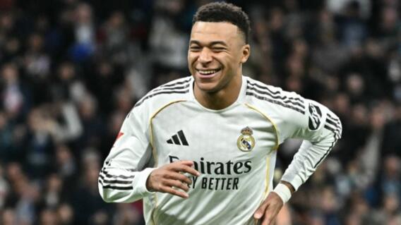Kylian Mbappé, delantero del Real Madrid.