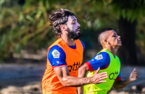 Unión Magdalena se prepara para su debut en la liga del fútbol olombiano.