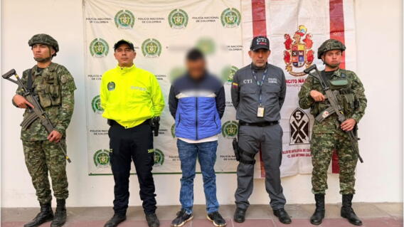Tras semanas de investigación de Policía, Ejército y Fiscalía, hombre capturado quedó con casa por cárcel .jpg
