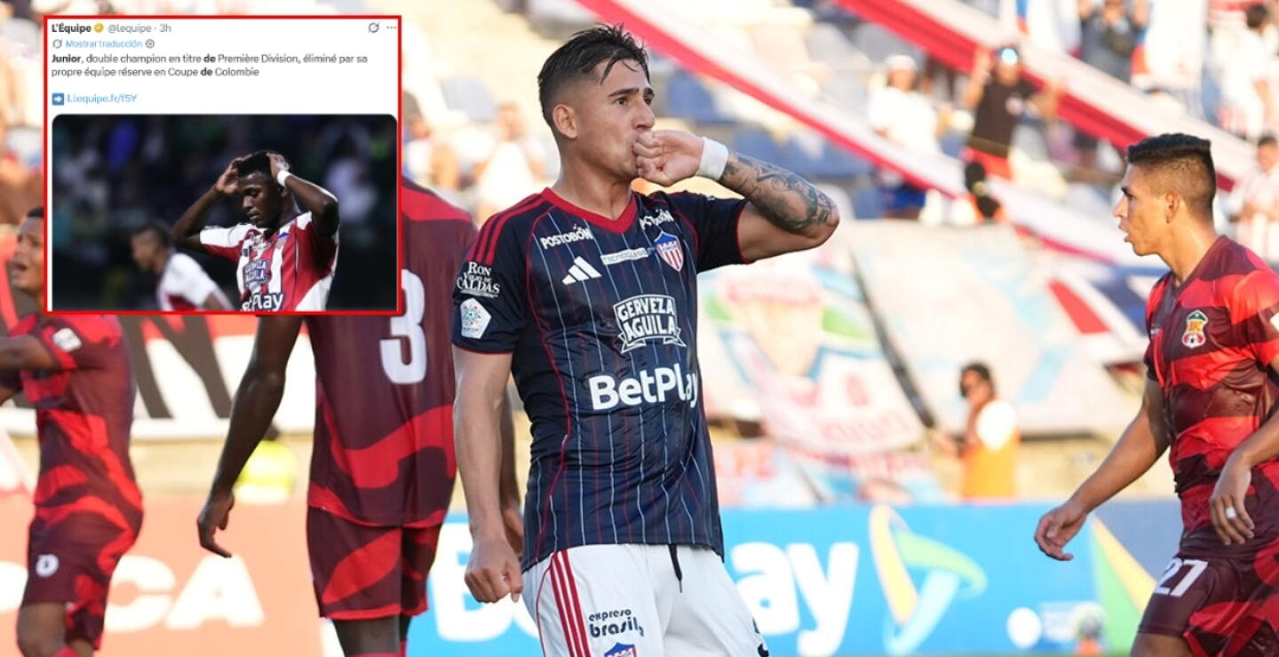 Así reseñaron en la prensa internacional la eliminación de Junior de la Copa BetPlay 2026.