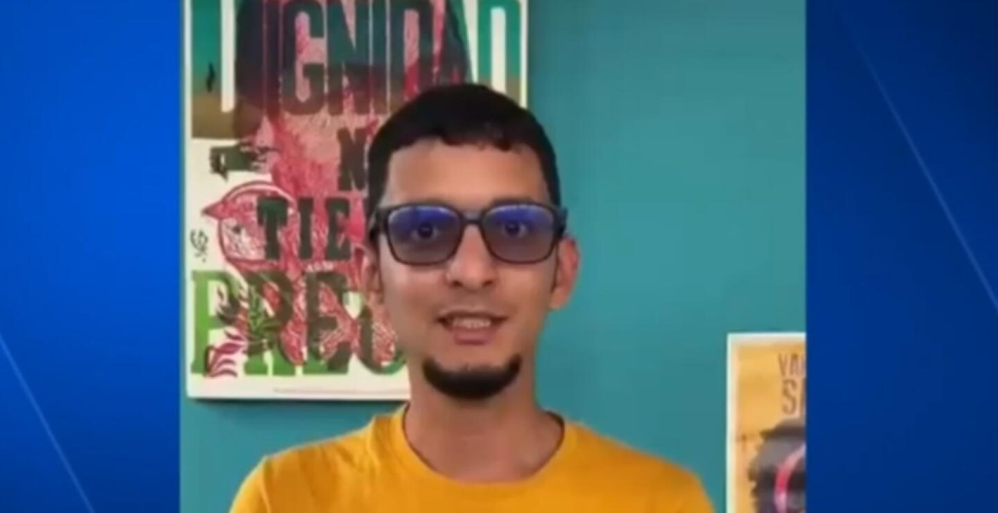 Steven Ospina, líder de la comuna 20 del barrio Siloé en Cali, denuncia amenazas de muerte