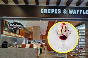 La copa de helado de Crepes & Waffles que puedes conseguir por solo 10.000 pesos