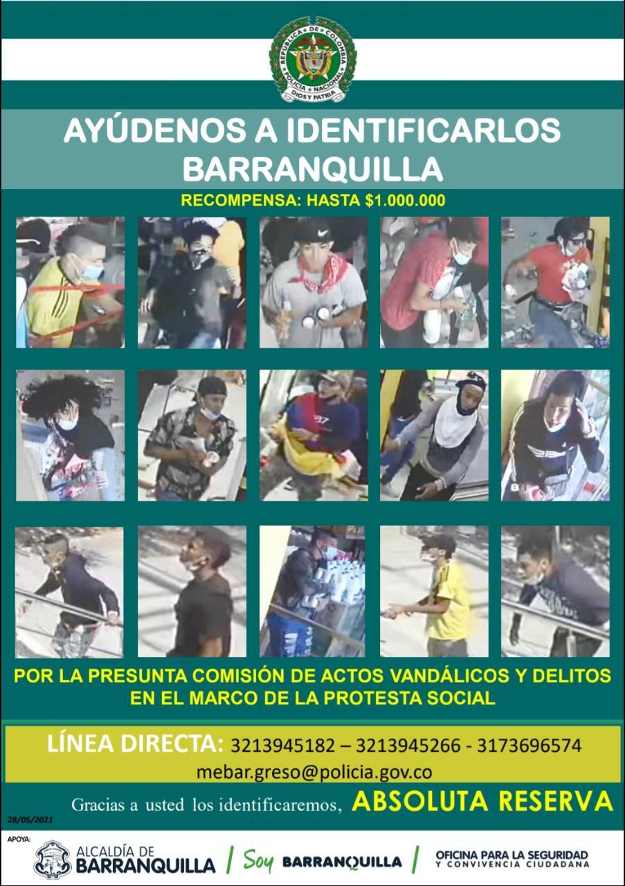 Cartel más buscados en Barranquilla 3