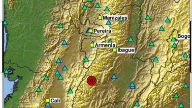 Temblor hoy en Colombia: reportan sismo de magnitud 4,0 en Chaparral, Tolima, este 8 de octubre
