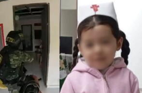 Así fue el rescate de niña de 2 años que estaba reportada como desaparecida en Ubaté, Cundinamarca