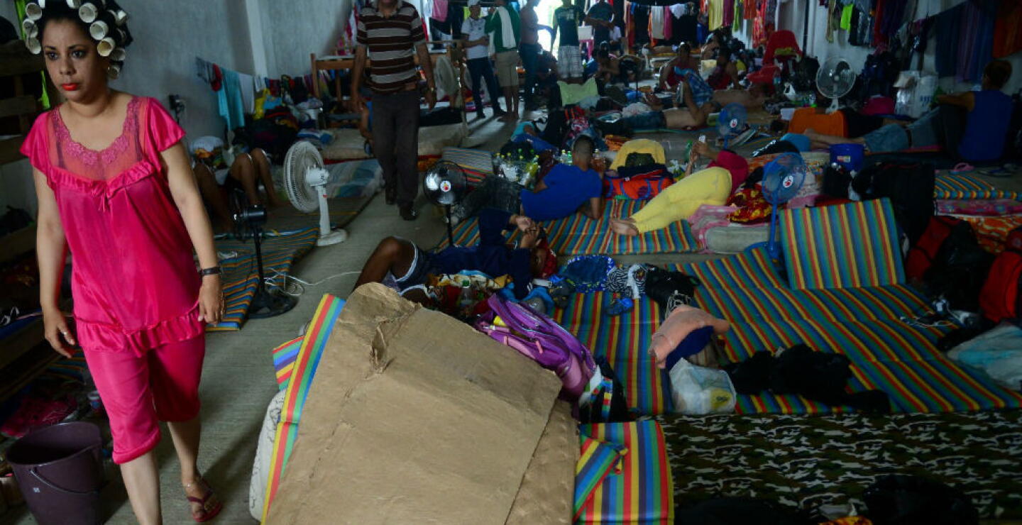 145510_Desplazados. Foto: referencia AFP