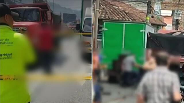 Grave accidente en Envigado: volqueta arrolló a un hombre en silla de ruedas Grave accidente en Envigado: volqueta arrolló a un hombre en silla de ruedas