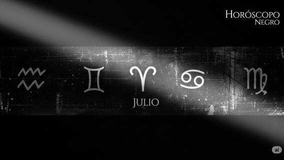 Imagen referencial del Horóscopo Negro en julio