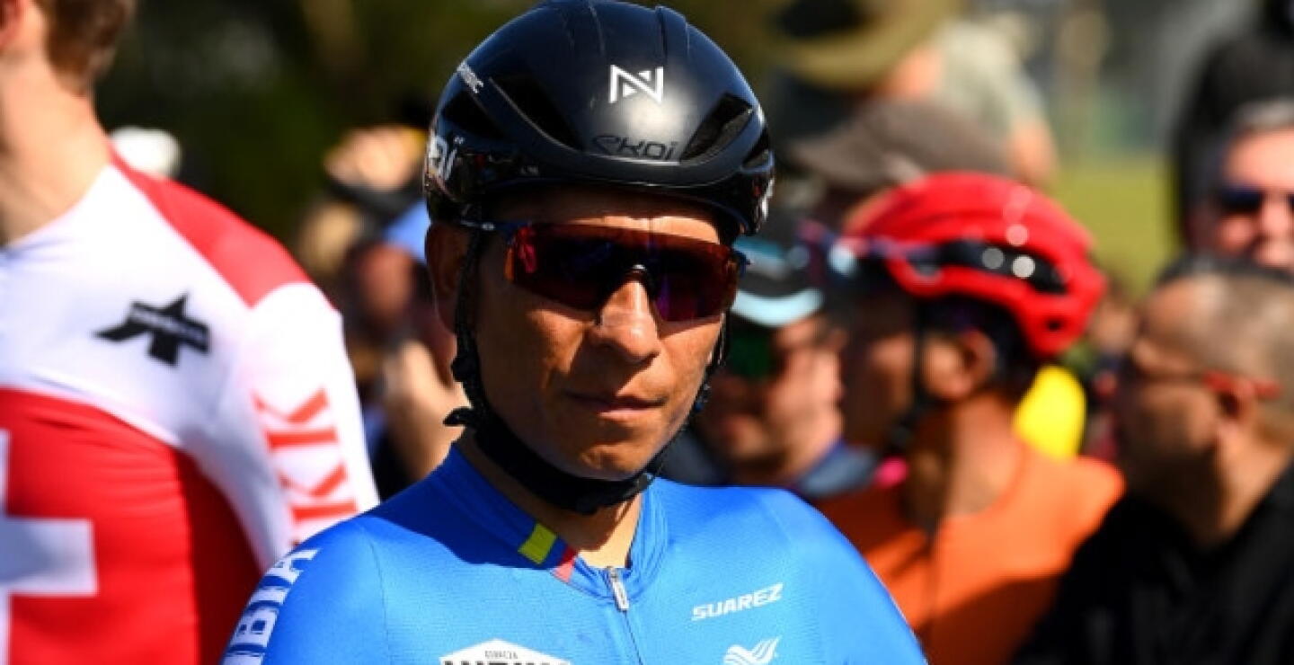 Nairo Quintana, ciclista colombiano en los Mundiales de Ciclismo 2022