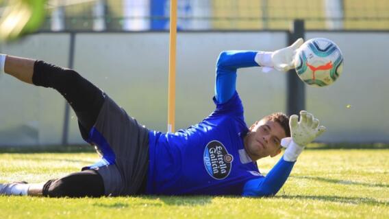 Luis Garcia, jugador de Deportivo La Coruña Luis Garcia, jugador de Deportivo La Coruña