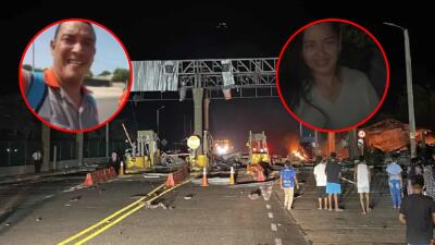 Víctimas de atentado en peaje vía Riohacha- Maicao.