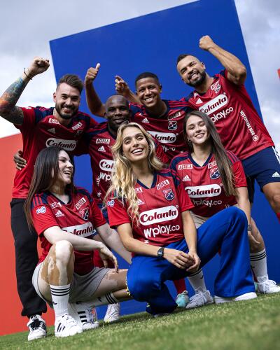 Nueva camiseta de Independiente Medellín. Foto: DIM Oficial